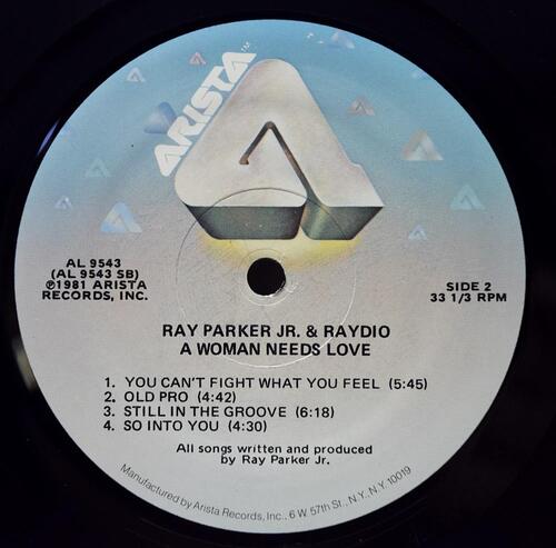 Ray Parker Jr. And Raydio [레이 파커 주니어, 레이디오] – A Woman Needs Love ㅡ 중고 수입 오리지널 아날로그 LP