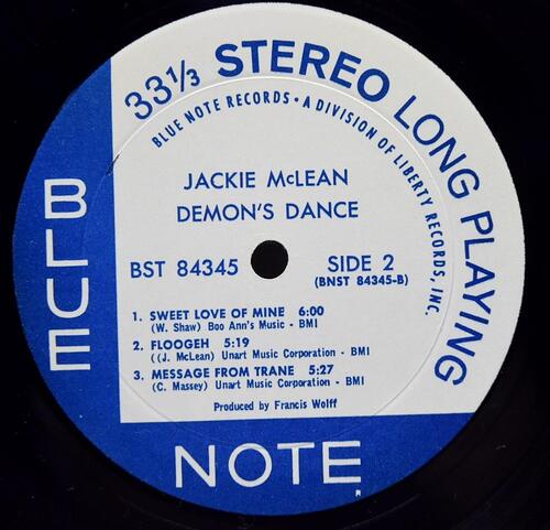 Jackie McLean [재키 맥린] – Demon&#039;s Dance (USA Liberty 1st Pressing) - 중고 수입 오리지널 아날로그 LP