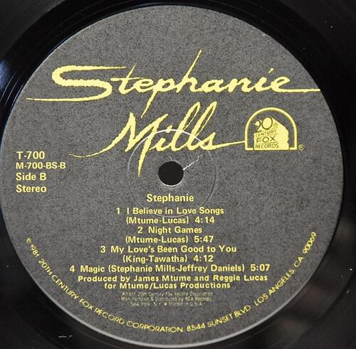 Stephanie Mills ‎[스테파니 밀스] – Stephanie ㅡ 중고 수입 오리지널 아날로그 LP