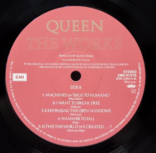 Queen [퀸] - The Works ㅡ 중고 수입 오리지널 아날로그 LP