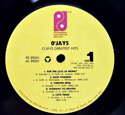 The O&#039;Jays [오제이스] – O&#039;Jays Greatest Hits ㅡ 중고 수입 오리지널 아날로그 LP