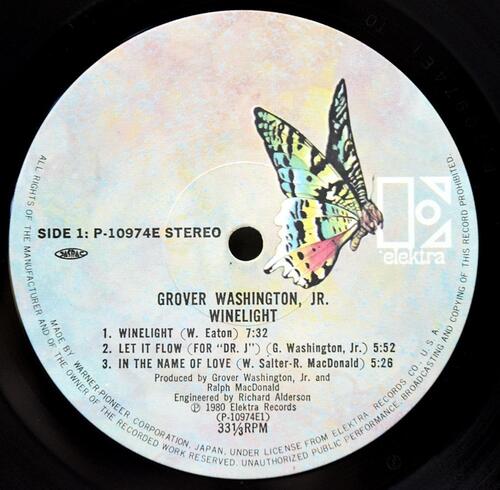 Grover Washington Jr. [그로버 워싱턴 주니어] - Winelight - 중고 수입 오리지널 아날로그 LP