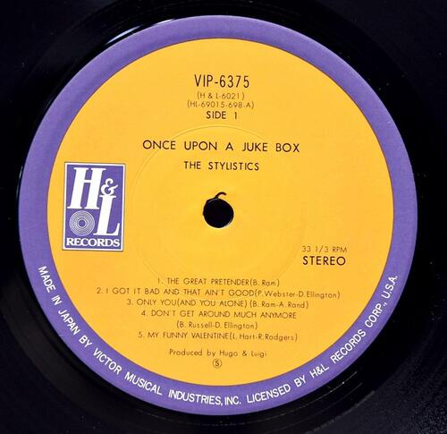 The Stylistics [스타일리스틱스] – Once Upon A Juke Box ㅡ 중고 수입 오리지널 아날로그 LP