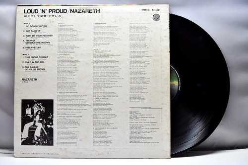 Nazareth [나자레스] ‎– Loud&#039;N&#039;Proud ㅡ 중고 수입 오리지널 아날로그 LP