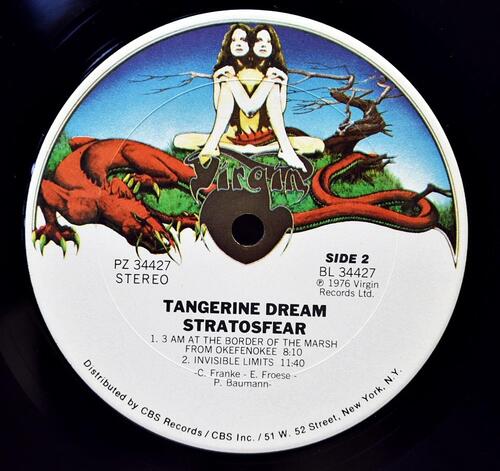 Tangerine Dream [탠저린 드림] – Stratosfear ㅡ 중고 수입 오리지널 아날로그 LP