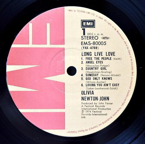 Olivia Newton-John [올리비아 뉴튼 존] – Long Live Love ㅡ 중고 수입 오리지널 아날로그 LP