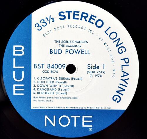 Bud Powell [버드 파웰] ‎- The Scene Changes, Vol. 5 - 중고 수입 오리지널 아날로그 LP