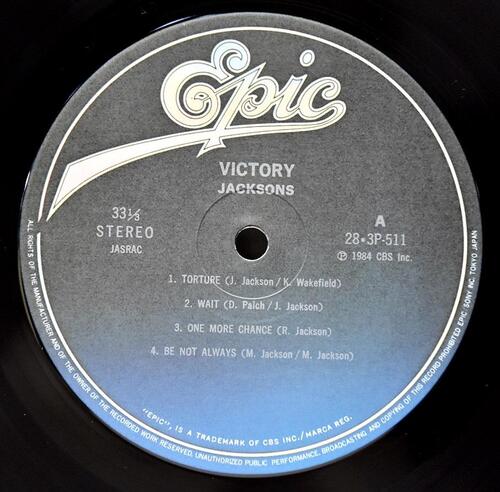 Jacksons [잭슨즈] - Victory ㅡ 중고 수입 오리지널 아날로그 LP