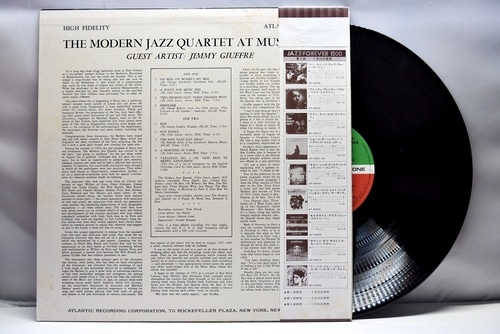 The Modern Jazz Quartet [모던 재즈 쿼텟]‎ - The Modern Jazz Quartet At Music Inn / Guest Artist: Jimmy Giuffre - 중고 수입 오리지널 아날로그 LP