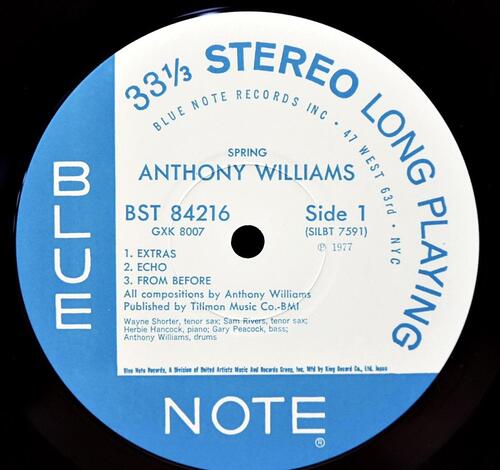 Anthony Williams [앤소니 윌리엄스] – Spring - 중고 수입 오리지널 아날로그 LP