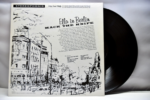 Ella Fitzgerald [엘라 피츠제럴드]‎ - Mack The Knife - Ella In Berlin - 중고 수입 오리지널 아날로그 LP