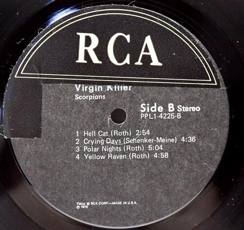 Scorpions [스콜피온스] - Virgin Killer (USA Pressing) ㅡ 중고 수입 오리지널 아날로그 LP