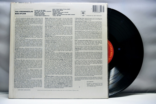 Bob Dylan [밥 딜런] - The Freewheelin&#039; Bob Dylan (USA Pressing) ㅡ 중고 수입 오리지널 아날로그 LP