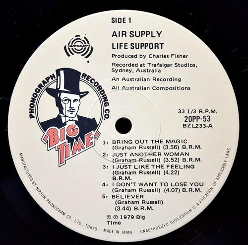 Air Supply [에어 서플라이] – Life Support ㅡ 중고 수입 오리지널 아날로그 LP