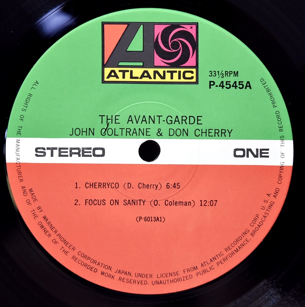 John Coltrane &amp; Don Cherry [존 콜트레인, 돈 체리] – The Avant-Garde - 중고 수입 오리지널 아날로그 LP