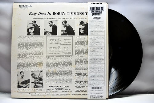 The Bobby Timmons Trio [보비 티몬스] – Easy Does It - 중고 수입 오리지널 아날로그 LP