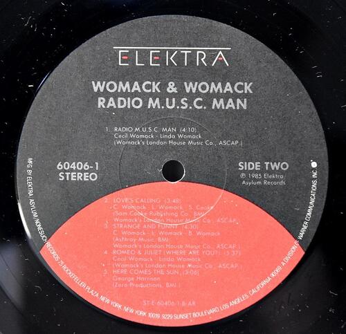 Womack &amp; Womack [워맥 &amp; 워맥] – Radio M.U.S.C. Man - 중고 수입 오리지널 아날로그 LP