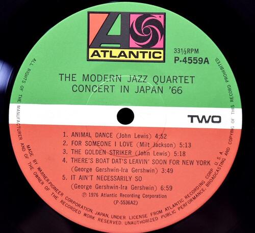 The Modern Jazz Quartet [모던 재즈 쿼텟]‎ - Concert In Japan &#039;66 - 중고 수입 오리지널 아날로그 2LP