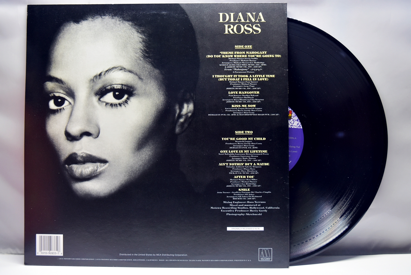 Diana Ross [다이애나 로스] - Diana Ross ㅡ 중고 수입 오리지널 아날로그 LP
