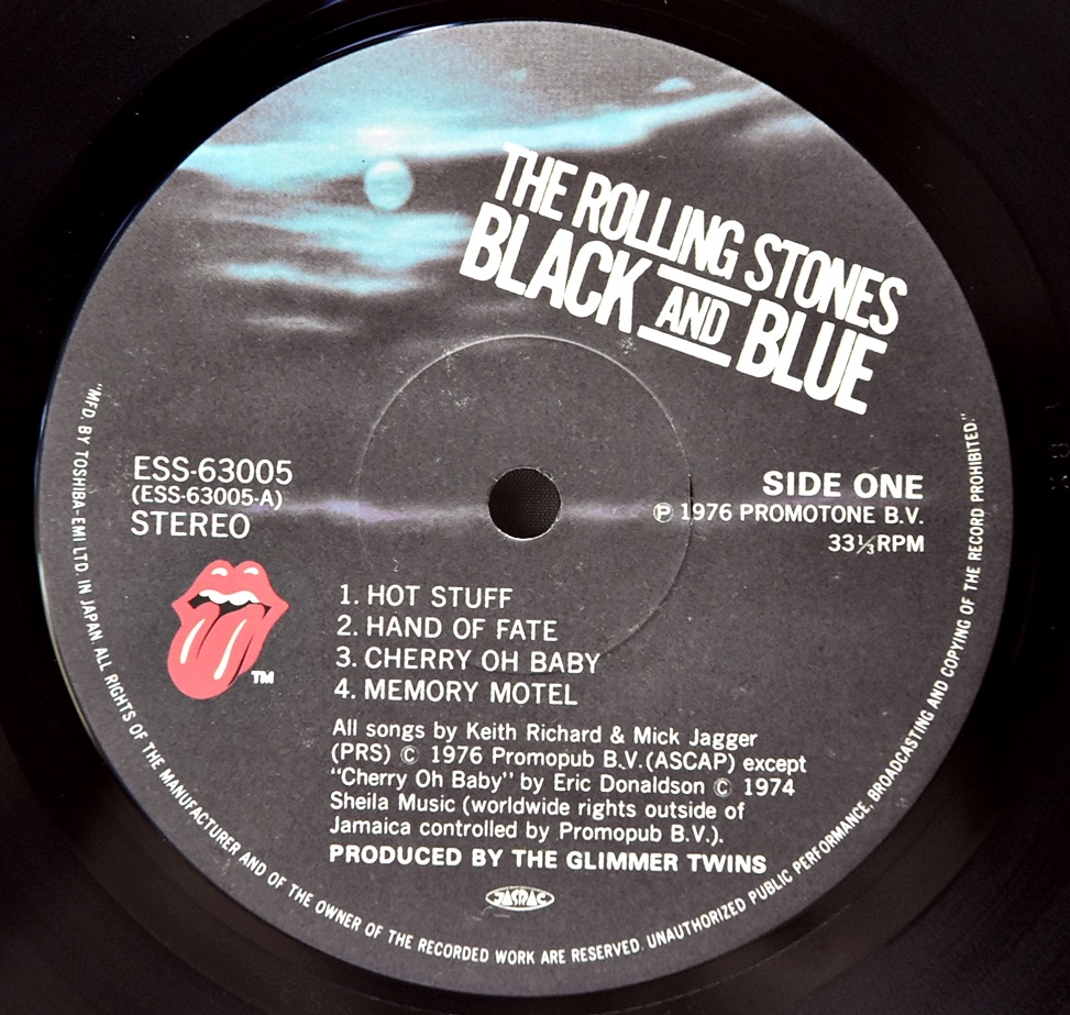 The Rolling Stones [롤링 스톤즈] - Black And Blue ㅡ 중고 수입 오리지널 아날로그 LP