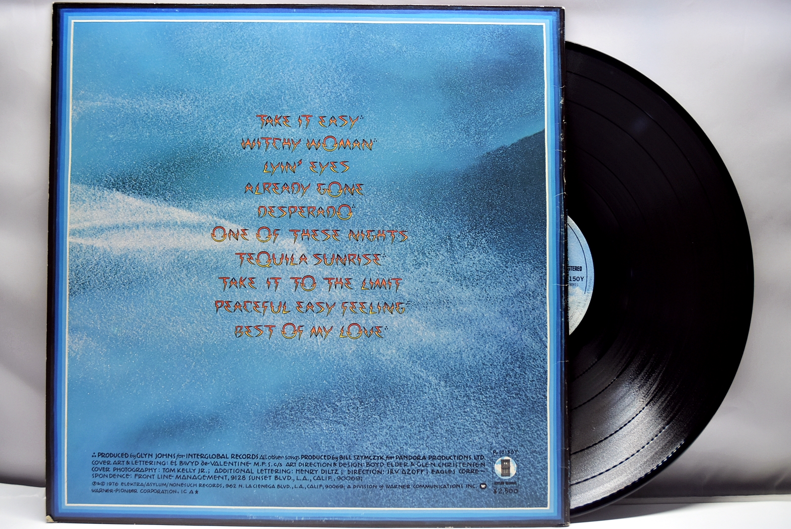 Eagles [이글스] - Their Greatest Hits 1971-1975 ㅡ 중고 수입 오리지널 아날로그 LP