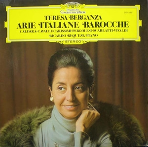 앨범명 Italian Baroque Songs-Teresa Berganza  중고 수입 오리지널 아날로그 LP