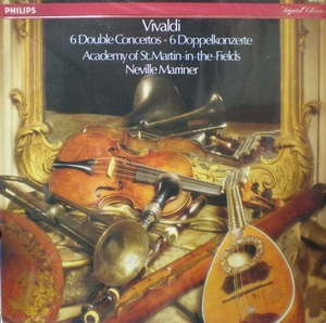 Vivaldi- 6 Double Concertos- Marriner/ASMF (오리지널 미개봉반) 중고 수입 오리지널 아날로그 LP