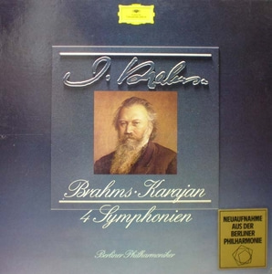 Brahms-4 Symphonies 외-Karajan(4LP Box) 중고 수입 오리지널 아날로그 LP