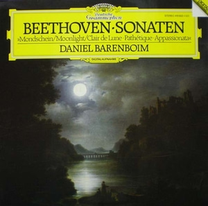 Beethoven-Piano Sonata Nos.14, 8, 23-Barenboim 중고 수입 오리지널 아날로그 LP