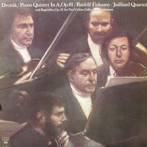 Dvorak-Piano Quintet/Bagatelles-Juilliard Quartet/Firkusny(original 1st issue) 중고 수입 오리지널 아날로그 LP