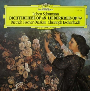 Schumann-Dichterlibe/Liederkreis-Fischer-Dieskau/Eschenbach 중고 수입 오리지널 아날로그 LP