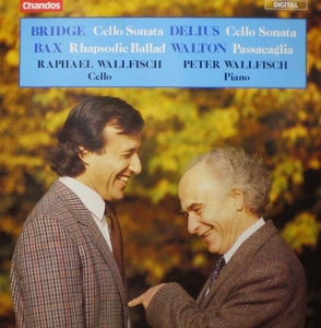 Delius/Bax/Walton/Bridge-Cello Sonatas 외-Raphael &amp; Peter Wallfisch 중고 수입 오리지널 아날로그 LP