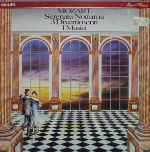 Mozart-Divertimentos &amp; Serenade-I Musici 중고 수입 오리지널 아날로그 LP