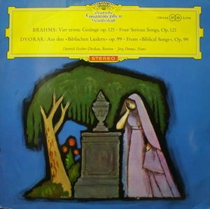 Brahms/Dvorak-Four Serious Songs/From `Biblical Songs`-Fischer-Dieskau/Demus 중고 수입 오리지널 아날로그 LP