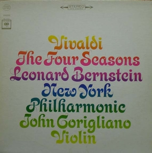 Vivaldi- The Four Seasons- Bernstein/Corigliano 중고 수입 오리지널 아날로그 LP