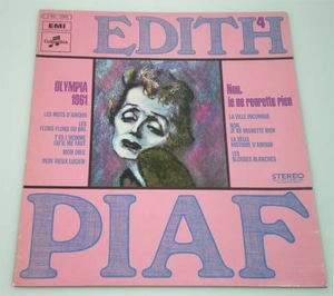 Edith Piaf - Olympia1961 - Non, Je Ne Regrette Rien 중고 수입 오리지널 아날로그 LP