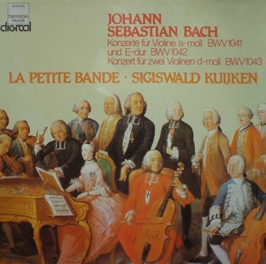 Bach-Violin Concertos BWV 1041~1043- Kuijken/van Dael 중고 수입 오리지널 아날로그 LP