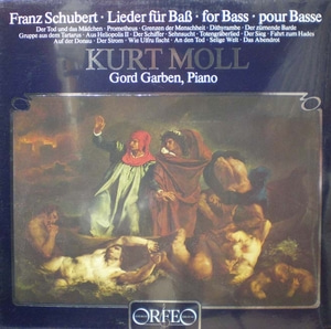 Schubert-Songs for Bass-Moll/Garben (오리지널 미개봉반) 중고 수입 오리지널 아날로그 LP