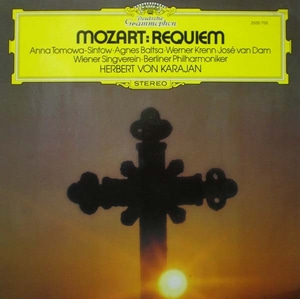 Mozart- Requiem- Karajan 중고 수입 오리지널 아날로그 LP