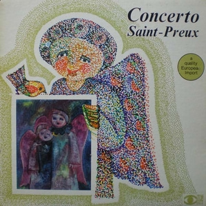 Saint-Preux- Concerto pour une voix(목소리를 위한 협주곡) 외- Daniel Liccari 중고 수입 오리지널 아날로그 LP