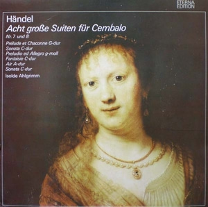 ] Handel-Harpsichord Suite 1집 Nos.7&amp;8 외-Ahlgrimm 중고 수입 오리지널 아날로그 LP