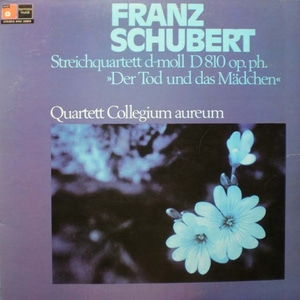 Schubert- String Quartet 죽음과 소녀- Quartet Collegium Aureum 중고 수입 오리지널 아날로그 LP