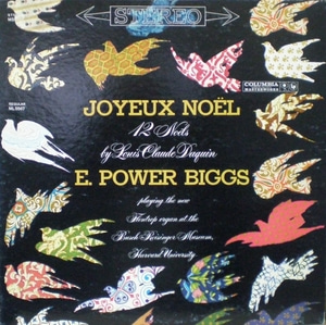 Daquin - A Book of Noels for the Organ - Power Biggs 중고 수입 오리지널 아날로그 LP
