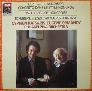 Liszt/Schubert- Concerto dans le style Hongrois/Wanderer Fantasie 외- Katsaris/Ormandy 중고 수입 오리지널 아날로그 LP