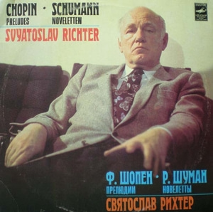 Schumann/Chopin- Novelettes/Preludes- Richter 중고 수입 오리지널 아날로그 LP