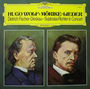 Wolf- Songs on Poems by Eduard Morike- Fischer-Dieskau/Richter 중고 수입 오리지널 아날로그 LP