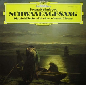 Schubert- Schwanengesang - Fischer-Dieskau 중고 수입 오리지널 아날로그 LP