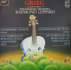 Grieg-Symphonic Dances 외- Raymond Leppard 중고 수입 오리지널 아날로그 LP