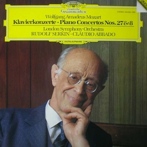 Mozart- Piano Concerto Nos.27&amp;8- Rudolf Serkin 중고 수입 오리지널 아날로그 LP