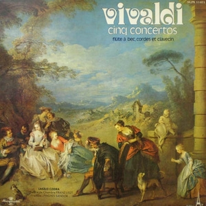 Vivaldi- Flute Concertos- Laslzlo Csidra 중고 수입 오리지널 아날로그 LP